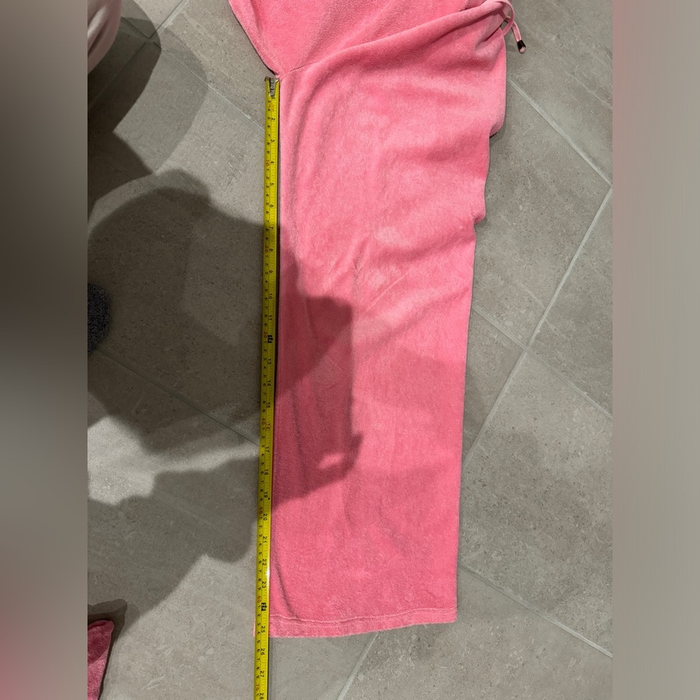 Y2K Original Juicy Couture Terry Tracksuit matching set - size L/XL - Picture 14 of 14